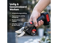 Accu snoeischaar 30mm - 3 stuks (3x) - afbeelding 4 van  6