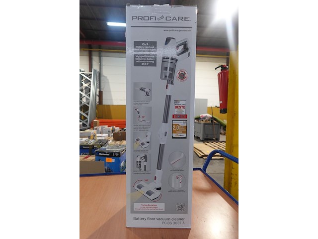 Accu steelstofzuiger proficare - afbeelding 1 van  3