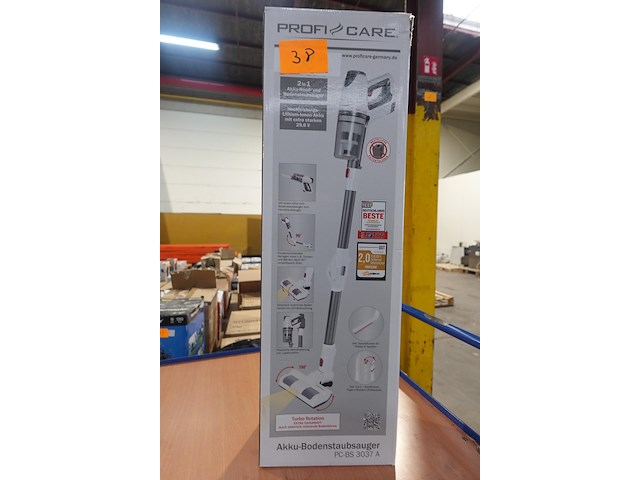 Accu steelstofzuiger proficare - afbeelding 2 van  3