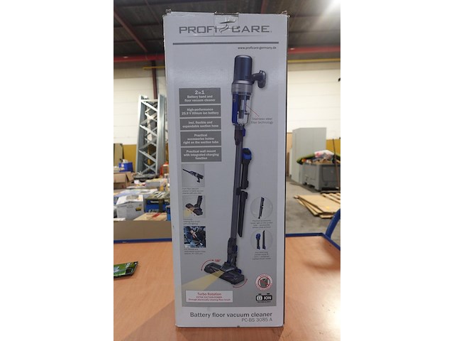 Accu steelstofzuiger proficare - afbeelding 1 van  3