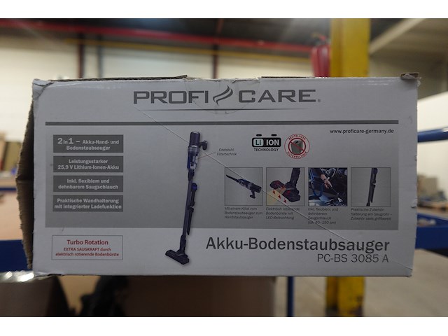 Accu steelstofzuiger proficare - afbeelding 3 van  3