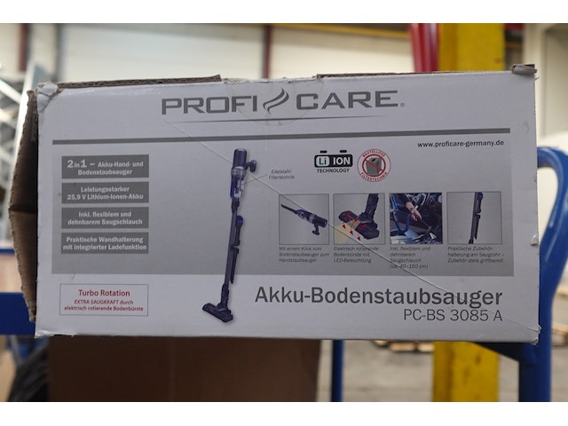 Accu steelstofzuiger proficare - afbeelding 2 van  2