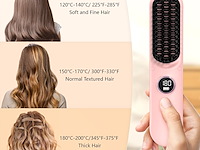 Accu stijlborstel roze - afbeelding 3 van  4