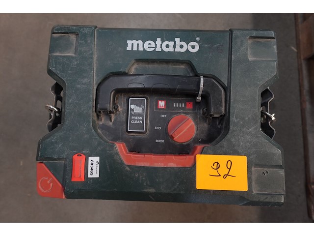 Accu stofzuiger metabo - afbeelding 1 van  6