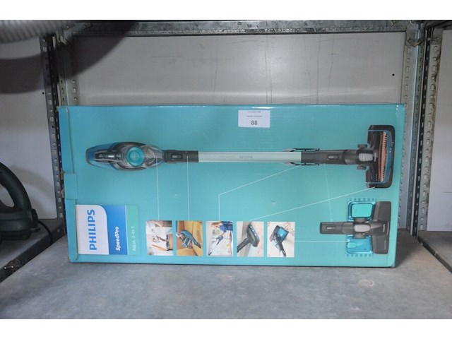 Accu stofzuiger philips fc6728 speedpro aqua 3 in 1 - afbeelding 1 van  9