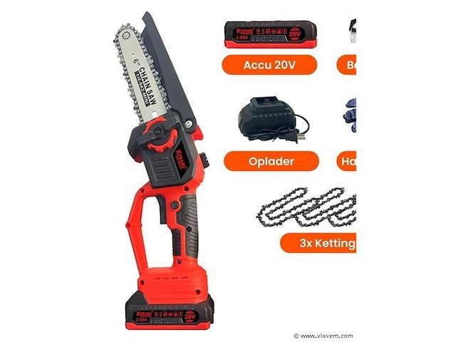 Accu takkenzaag - afbeelding 1 van  5