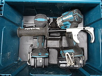 Accu vijsmachine + accu slagschroevendraaier makita - afbeelding 1 van  4