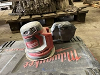 Accu vlakschuurmachine milwaukee m18bos125 - afbeelding 2 van  3