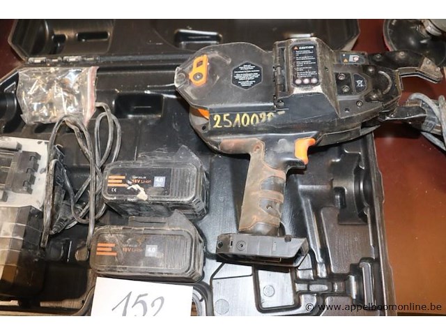Accu vlechtmachine tjep ultra grip 40 - afbeelding 2 van  2