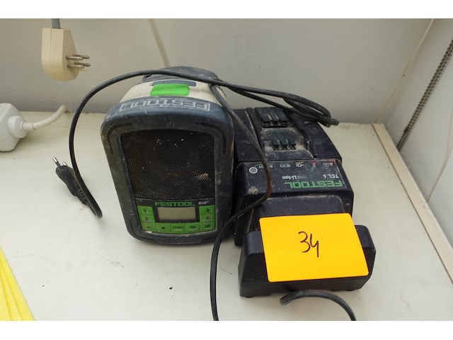 Accu werkradio festool - afbeelding 4 van  4