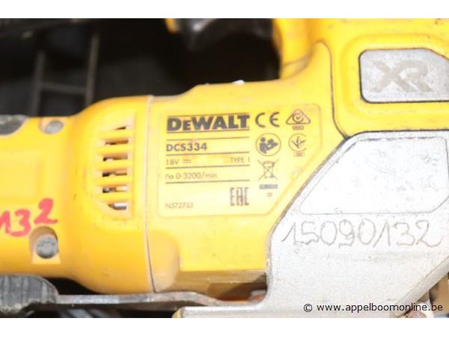 Accu wipzaag dewalt dc334 - afbeelding 3 van  3