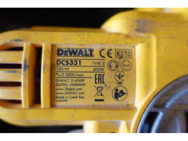 Accu wipzaag dewalt - afbeelding 2 van  3