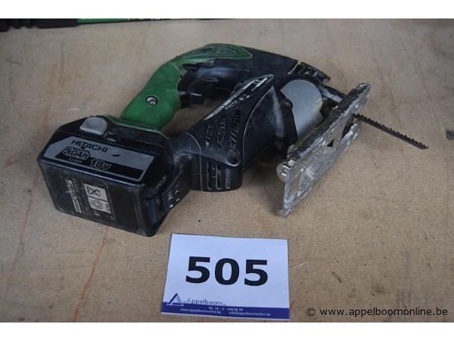 Accu wipzaag hitachi cj14dsl - afbeelding 1 van  2
