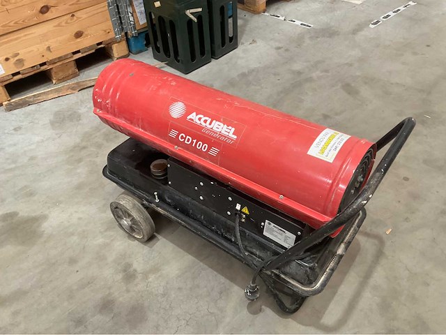 Accubel cd 100 warmtekanon - afbeelding 1 van  5