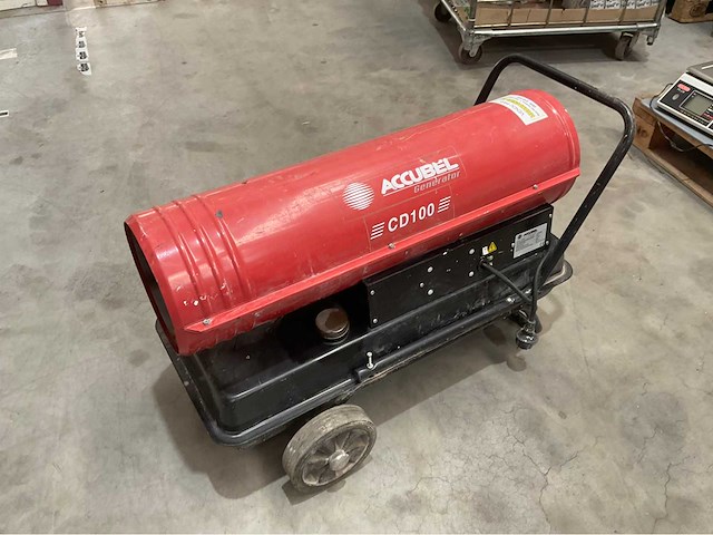 Accubel cd 100 warmtekanon - afbeelding 3 van  5