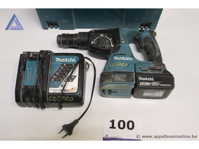 Accuboorhamer - makita acculader - makita - dc18rc - afbeelding 1 van  4