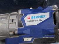 Accuboormachine - berner - bachd02-18 lih accu - berner - bbp 18 v 5.0 ah li-ion toebehoren - bitjes, boren, opbergdoos - afbeelding 2 van  2
