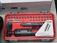 Accuboormachine - bosch - gsr 12v-15 oplader - bosch toebehoren - bitjes, koffer haakse slijper - varo - powx0079 - afbeelding 3 van  4