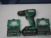 Accuboormachine - hikoki - 18v toebehoren - bitjes, opbergdozen - afbeelding 1 van  3