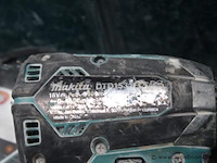 Accuboormachine - makita - 18v 5.0ah slagschroevendraaier - makita - dtd154 oplader - makita toebehoren - dewalt doos met boren - afbeelding 3 van  3