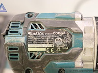 Accuboormachine - makita - ddf484 oplader - makita - dc18rc toebehoren - koffer, accu - afbeelding 4 van  4