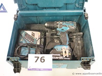 Accuboormachine - makita - dhf480 oplader - makita - dc18rc toebehoren - koffer