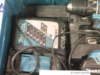 Accuboormachine - makita - dhf480 oplader - makita - dc18rc toebehoren - koffer - afbeelding 2 van  3