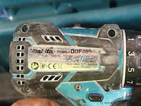 Accuboormachine - makita - dhf480 oplader - makita - dc18rc toebehoren - koffer - afbeelding 3 van  3