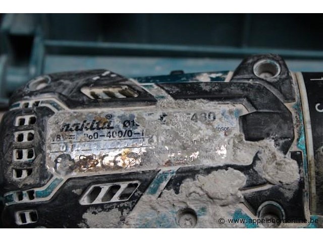 Accuboormachine - makita - dhp486 slagschroevendraaier - makita - dtd153 oplader - makita toebehoren - bitjes, zaagblad, extra onderdelen - afbeelding 2 van  3