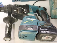 Accuboormachine - makita - dhr243 oplader - makita - dc18ra - afbeelding 2 van  3