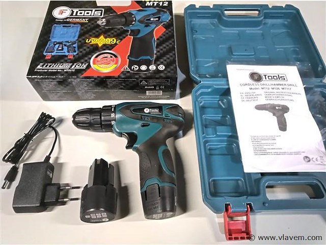 Accuboormachine 18volt f tools enkel - afbeelding 1 van  2