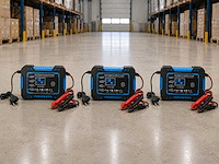 Acculader - 12v 4/6/8a 3 stuks (3x) - afbeelding 1 van  4
