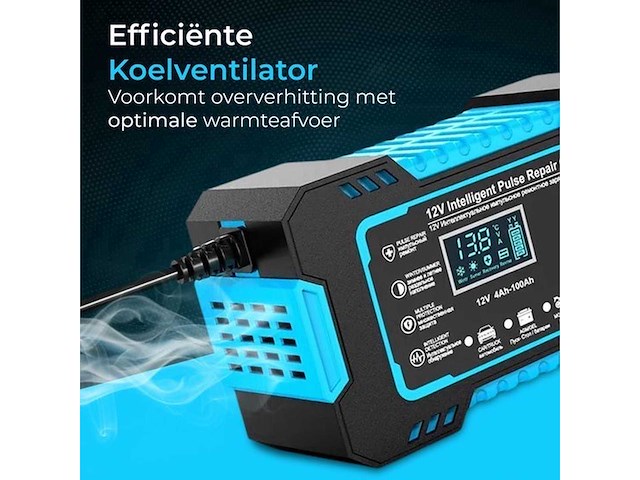 Acculader - 12v 4/6/8a 3 stuks (3x) - afbeelding 4 van  4