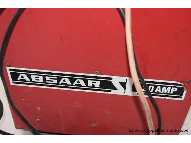 Acculader, absaar, s 50 amp, werking niet gekend - afbeelding 2 van  2