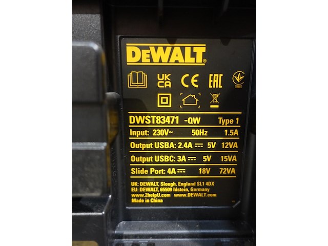 Acculader dewalt - afbeelding 3 van  6