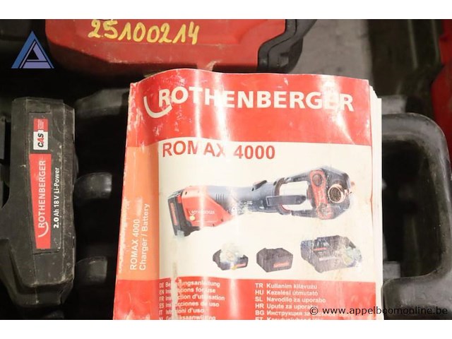Accupers - rothenberger - romax - afbeelding 2 van  2