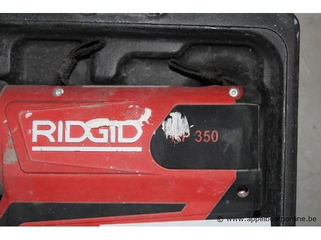 Accupersgereedschap - ridgid - rp 350 oplader - ridgid accu - ridgid - 18v li-ion toebehoren - koffer - afbeelding 2 van  2