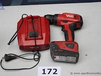Accuschroefboormachine - hilti - sf 6-22a oplader - hilti - c 4/36 - afbeelding 1 van  3