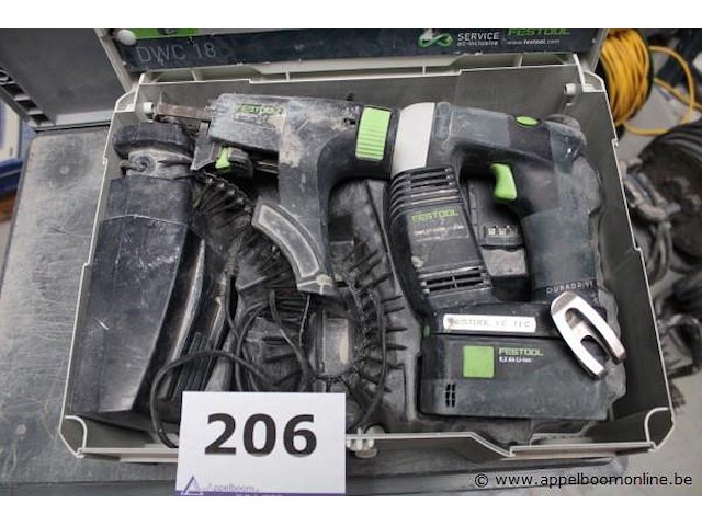 Accuschroefmachine - festool - dwc 18-4500 accuschroefmachine - festool - duradrive toebehoren - schroeven, opzetstukken - afbeelding 1 van  2