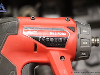 Accuschroevendraaier - milwaukee - m12 fddx oplader - milwaukee - c12 c toebehoren - bitjes, koffer - afbeelding 3 van  3