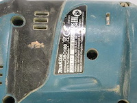 Accuschuurmachine - makita - dbo180 oplader - makita - dc18ra - afbeelding 3 van  3