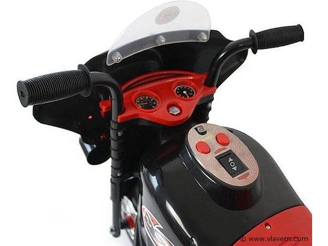 Accuscooter politie kleur geel - afbeelding 3 van  6