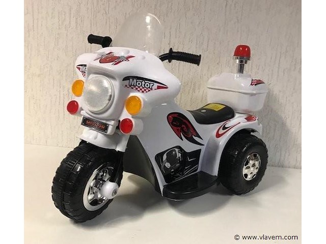 Accuscooter politie kleur geel - afbeelding 4 van  6