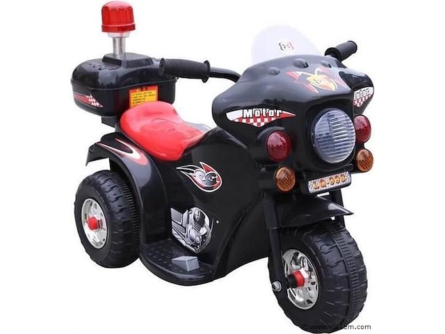 Accuscooter politie kleur geel - afbeelding 6 van  6