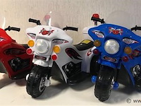 Accuscooter politie kleur geel - afbeelding 2 van  6