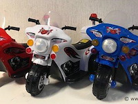 Accuscooter politie kleur geel - afbeelding 2 van  6