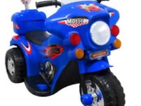 Accuscooter politie kleur geel - afbeelding 1 van  6