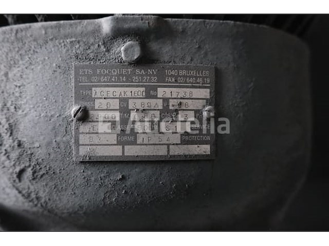 Acec acecak160l industriële zuigturbine - afbeelding 2 van  4