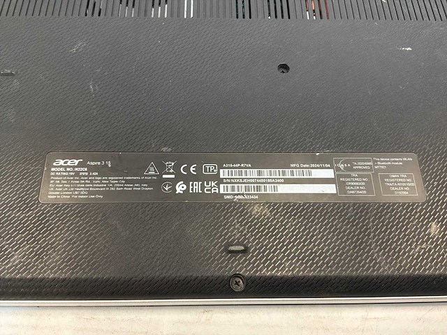 Acer aspire 3 15 laptop - afbeelding 7 van  7