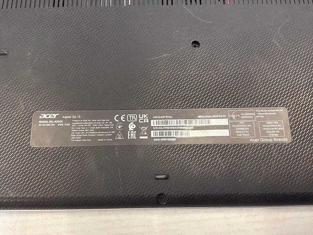 Acer aspire go 15 laptop - afbeelding 7 van  7